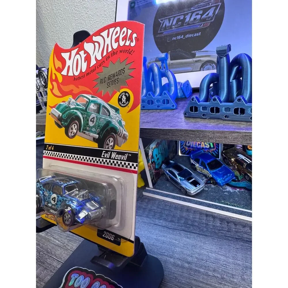 Hot wheels RLC 2006 rewards series car evil weevil numbered 722